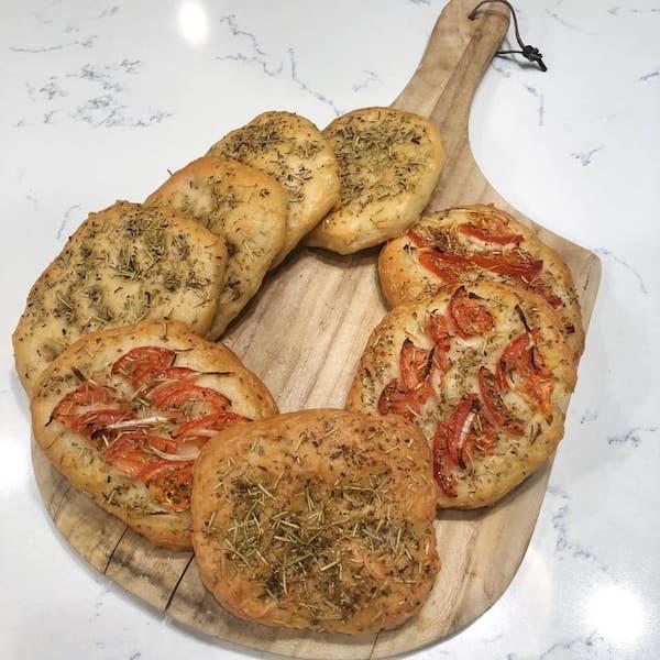 Modern Bread and Bagel focaccia
