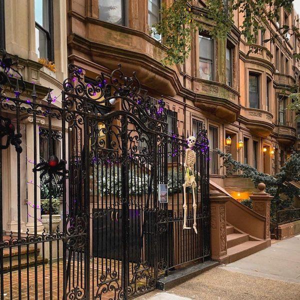 Spooky Halloween Brownstones  I Love The Upper West Side