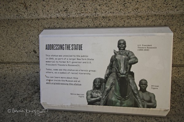 Theodore Roosevelt Plaque AMNH