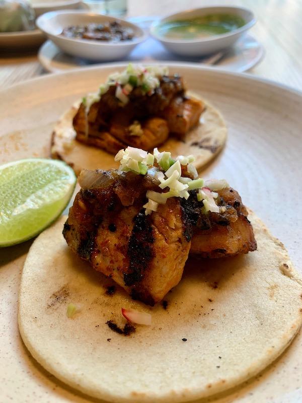 Thyme and Tonic Mahi Mahi Tacos