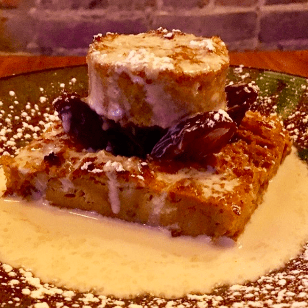 Pumpkin Bread Pudding with Whiskey Sauce