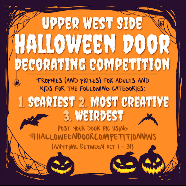 A Halloween Door Decorating Competition