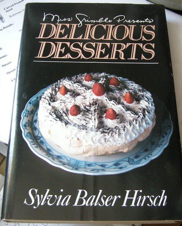 Miss Grimble presents delicious desserts