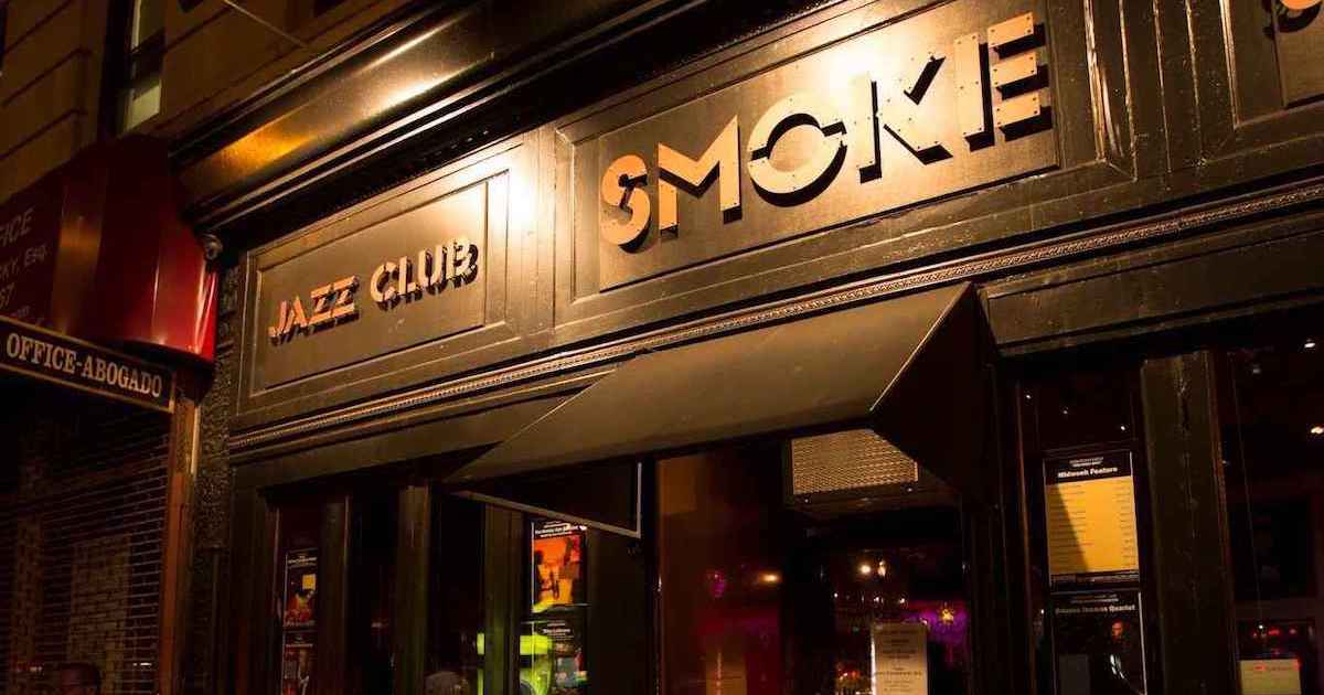 Smoke Jazz Club Calendar - Katee Matilde