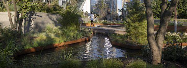 Step into Spring at Waterline Square Park!